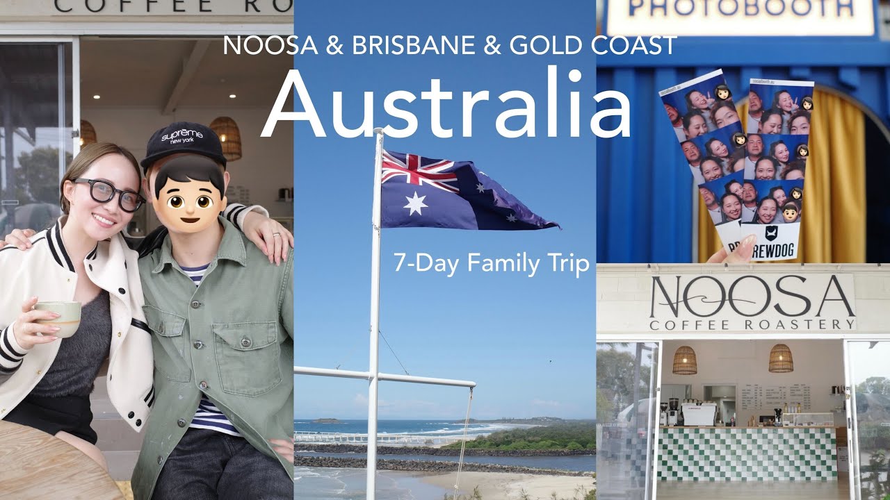 【オーストラリアvlog | 前編】幸せすぎた7泊8日の家族旅行🐨🇦🇺✈️おすすめのカフェ/観光/ホテルルームツアー！【NOOSA | GOLD COAST】