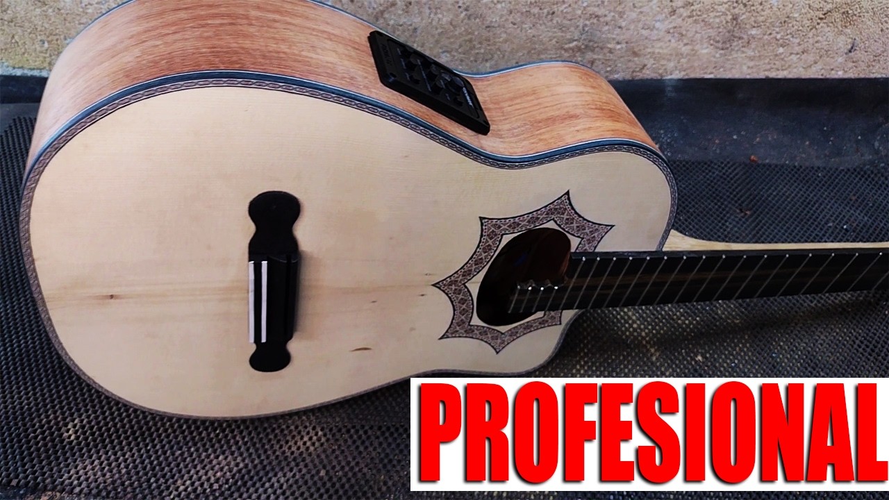 ПОЛНАЯ сборка REQUINTO GUITARRA за 600 долларов.