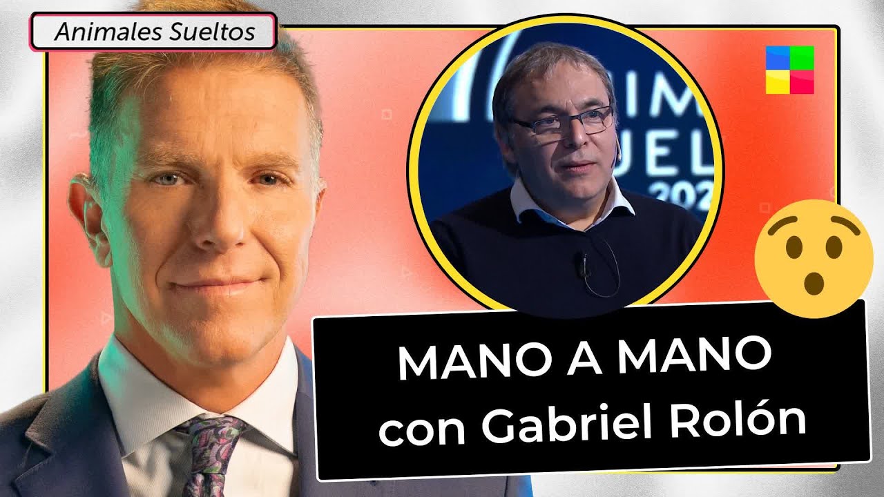 Mano a mano con GABRIEL ROL&Oacute;N - #AnimalesSueltos | Programa completo (17/06/22)