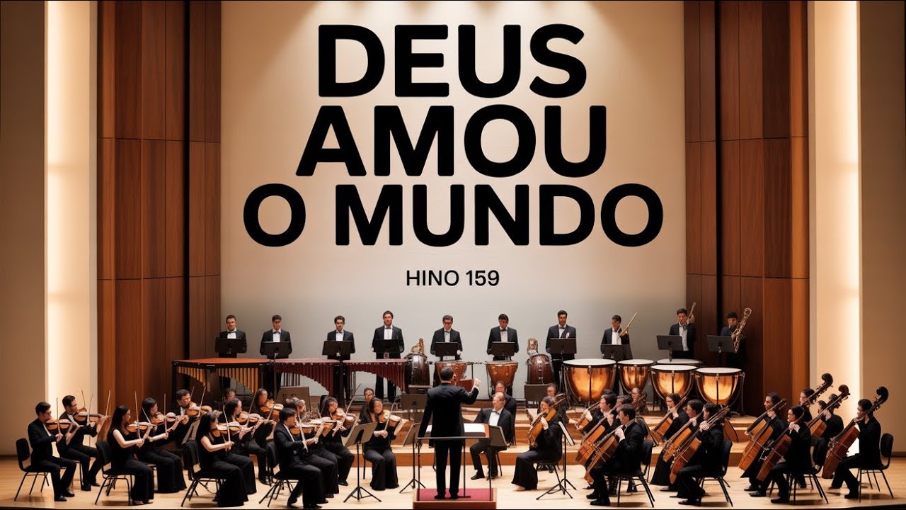 DEUS AMOU O MUNDO | HINO 159 (Orquestra Emaús)