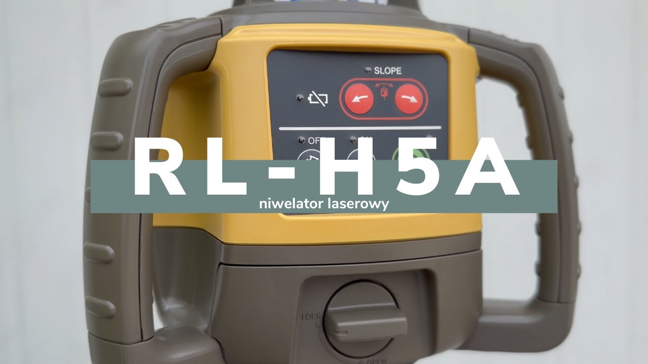 Topcon RL-H5A - niwelator laserowy Topcon.