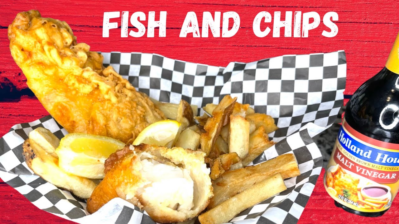 Crispy Fish and Chips Recipe | How to Make Perfect Fish and Chips at Home!