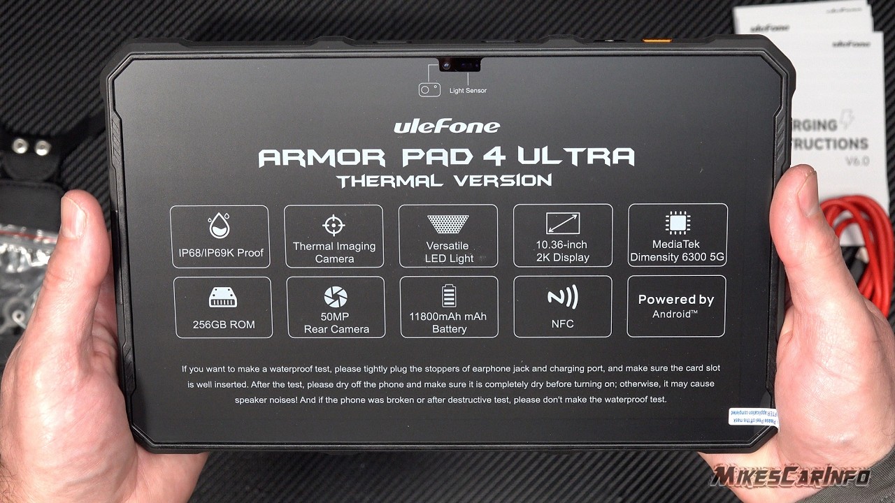 Best Tablet I've Seen: Ulefone Armor Pad 4 Ultra Thermal