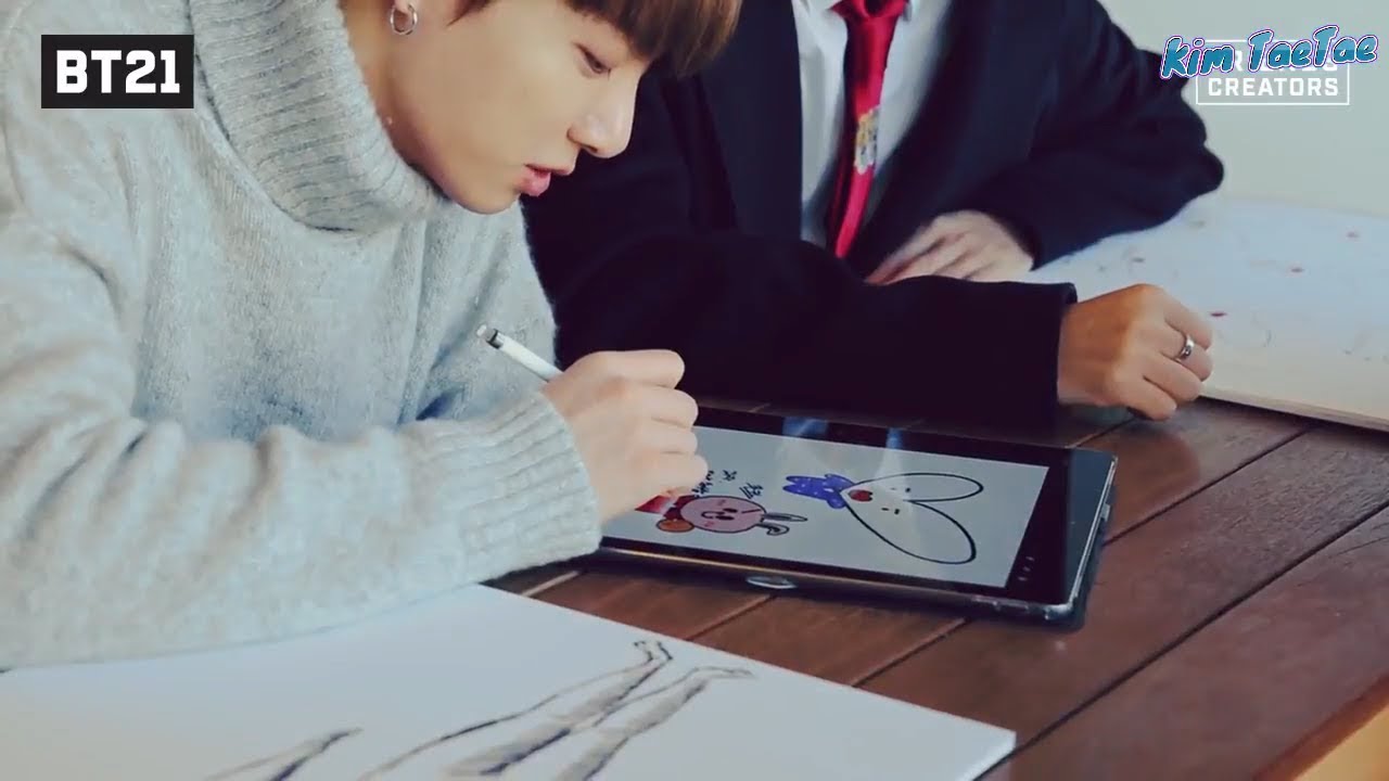 BTS (방탄소년단) Drawing Skills