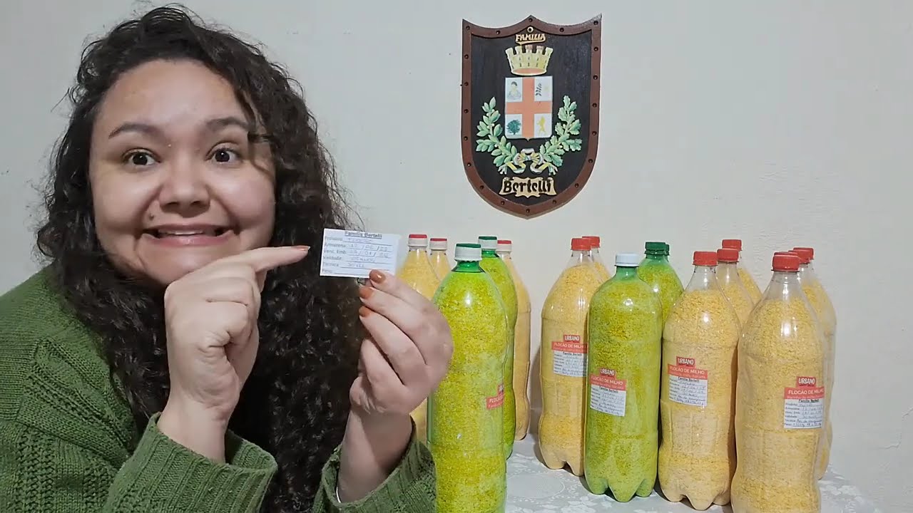 Cuscuz e Flocão sempre é bom ter a mais no armazenamento #cuscuz #alimentos #milho #comida  #compras