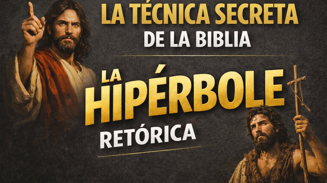 No puedes comprender la biblia sin conocer esto;la técnica secreta de la biblia-HIPÉRBOLE RETÓRICA