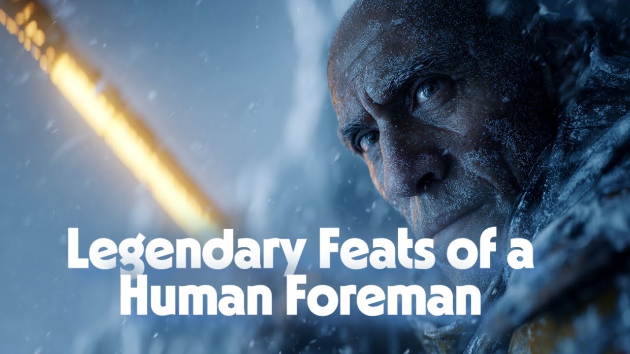 From Frozen Tempest Rescue to Interstellar Fleet: The Legendary Feats of a Human Foreman | HFY