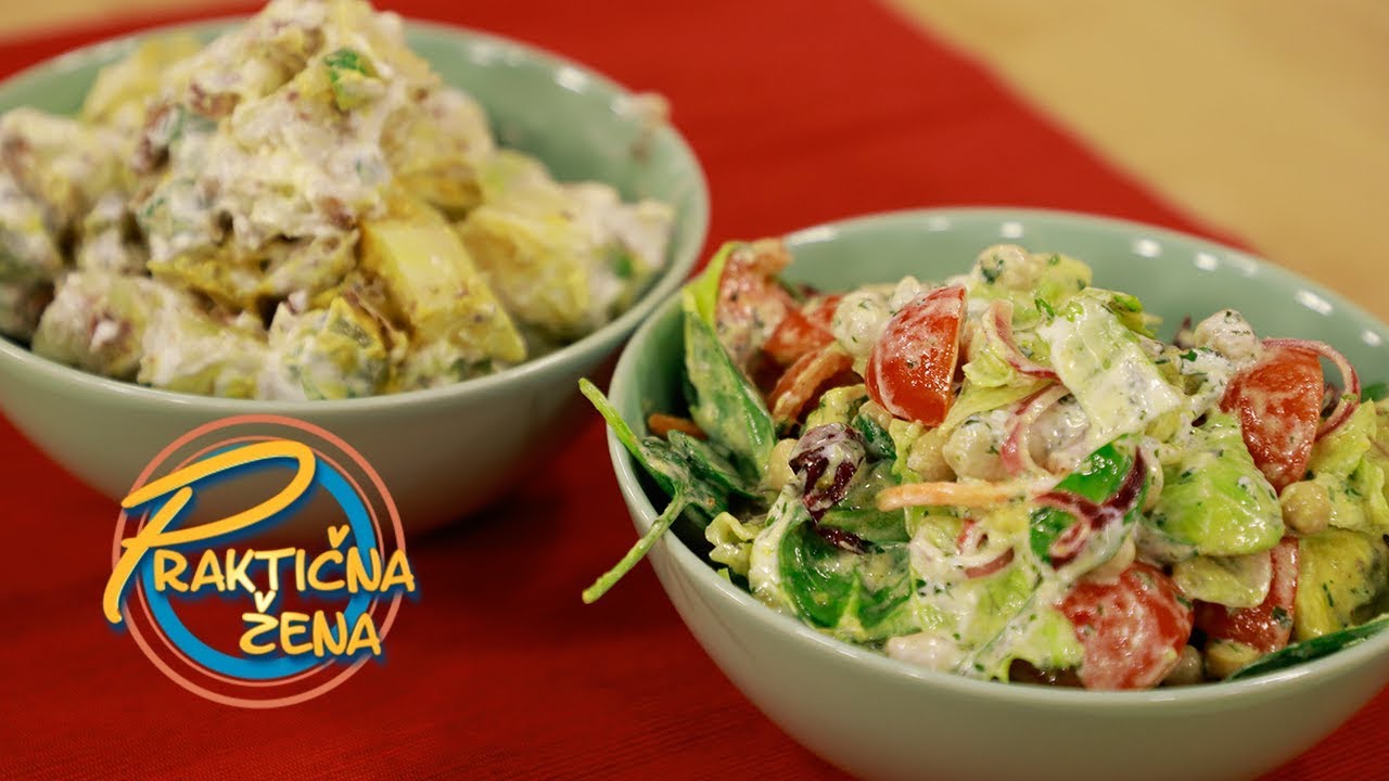 Praktična žena - 1. Leblebije sa avokadom 2. Salata sa sardinama i senfom