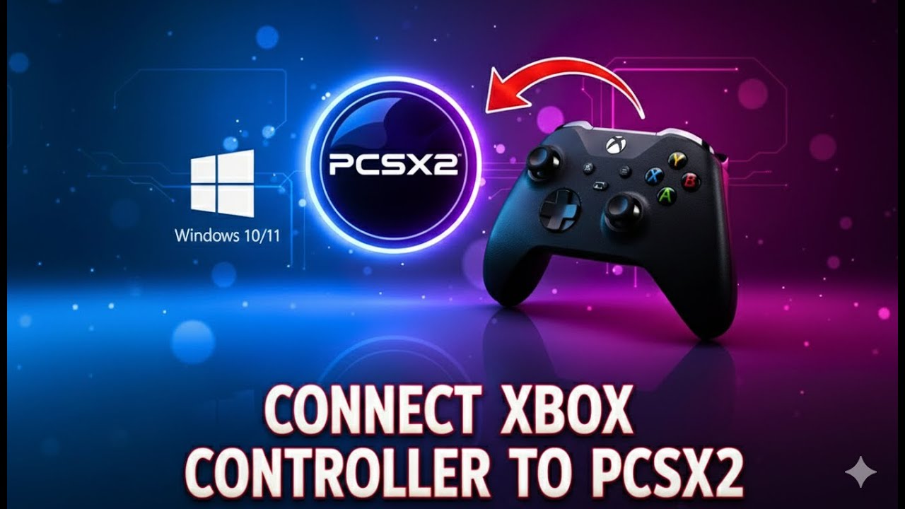 Как подключить контроллер Xbox к PCSX2 | Простая настройка (2026)