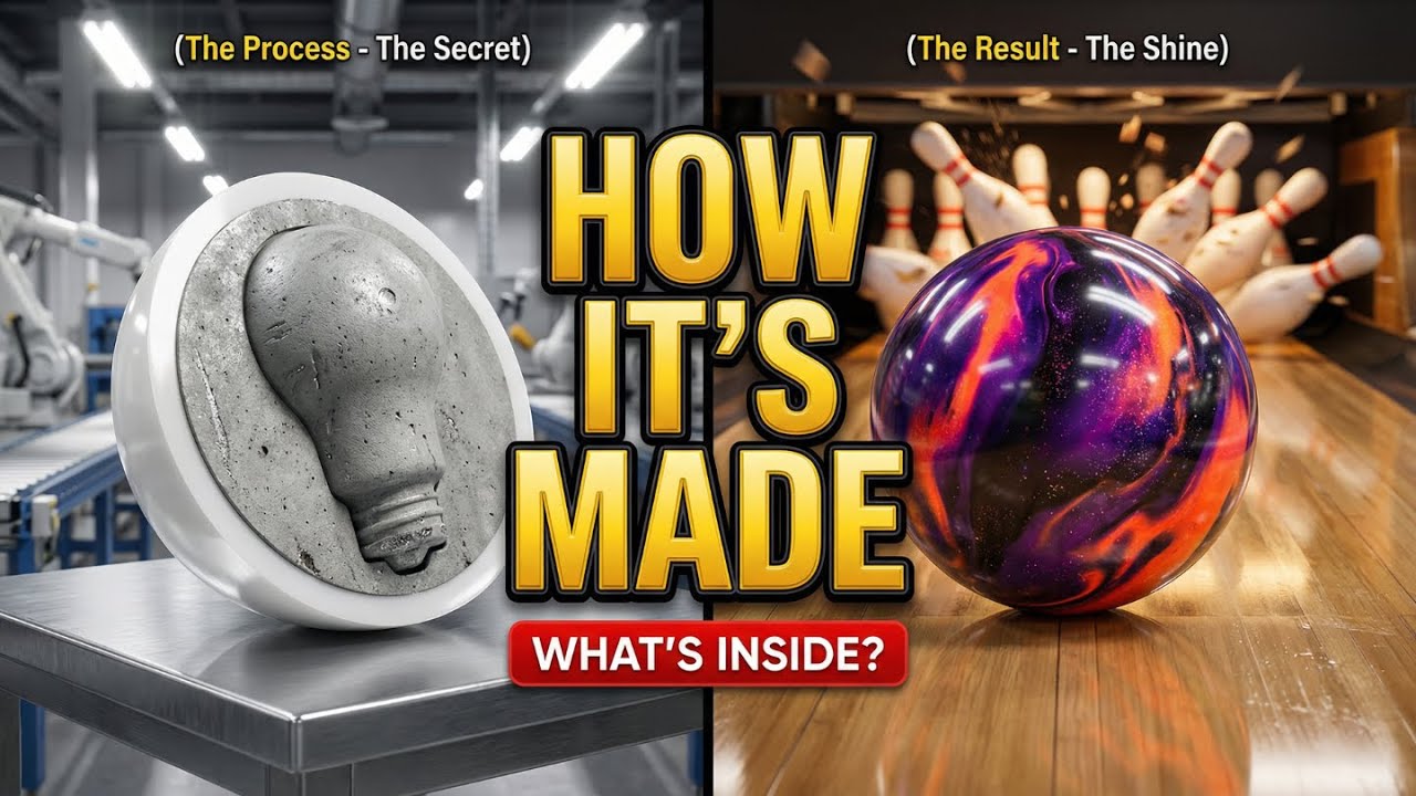 Inside the Bowling Ball Factory | The Secret Hidden Core