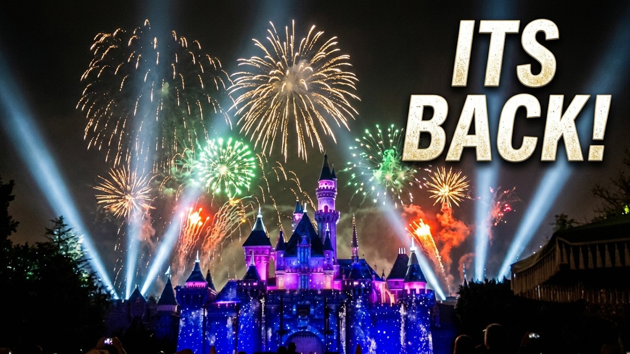 Remember Dreams Come True Returns to Disneyland