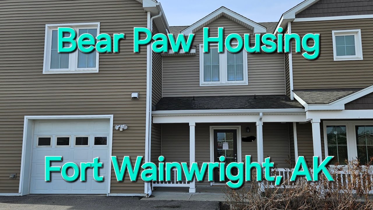 Fort Wainwright New Haven Communities Housing, Bear Paw 3 walk Through