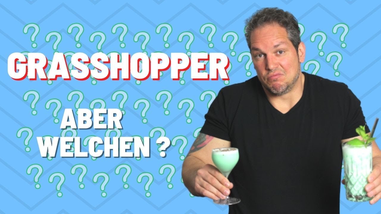 After Eight zum trinken? Das Grasshopper Cocktail Rezept, mit oder ohne Eiscreme?