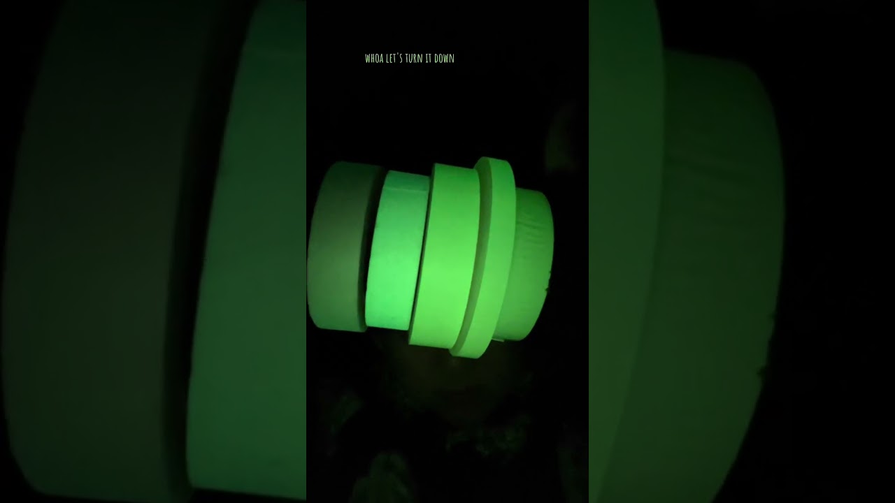 Theater Glow Tape Comparison