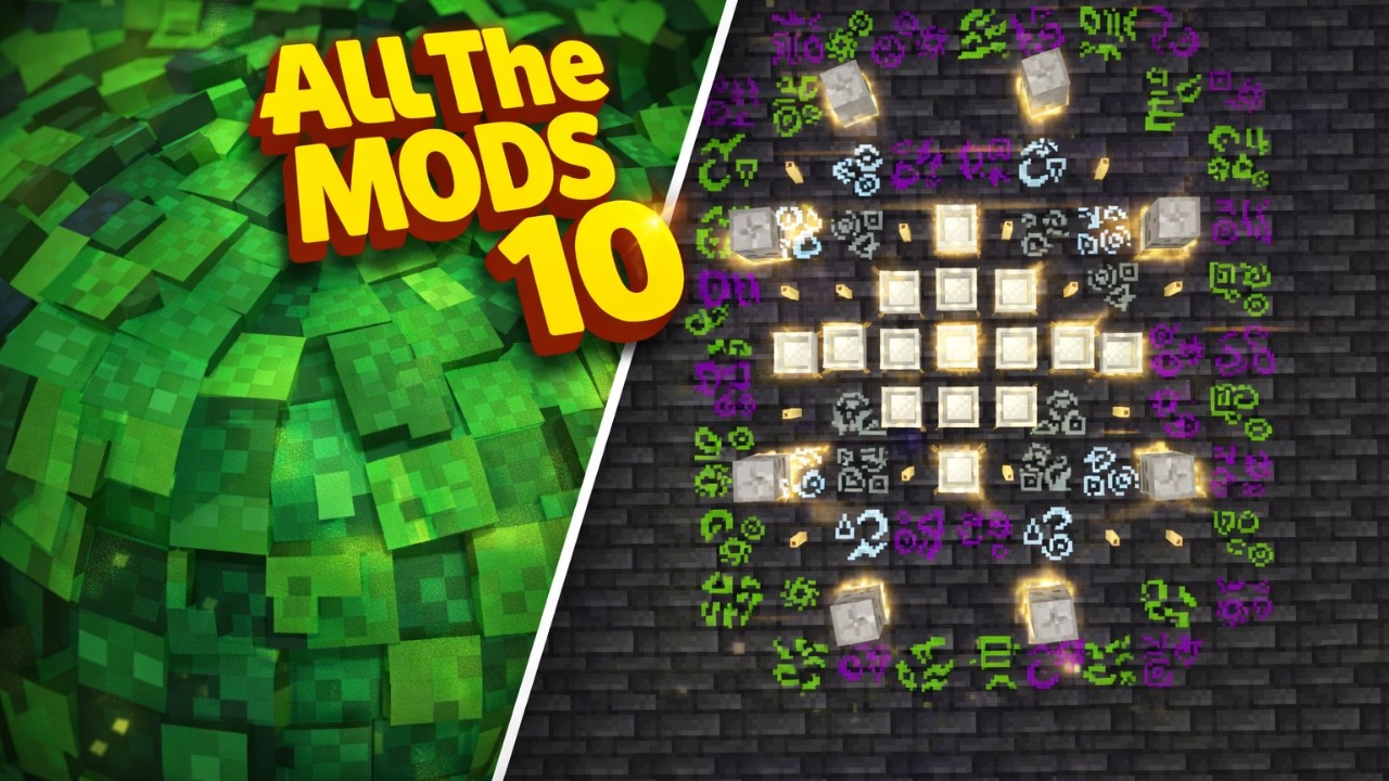 صنعنا دوائر سحر كتيرة وغريبة 🔥الحلقة 36 | All The Mods 10