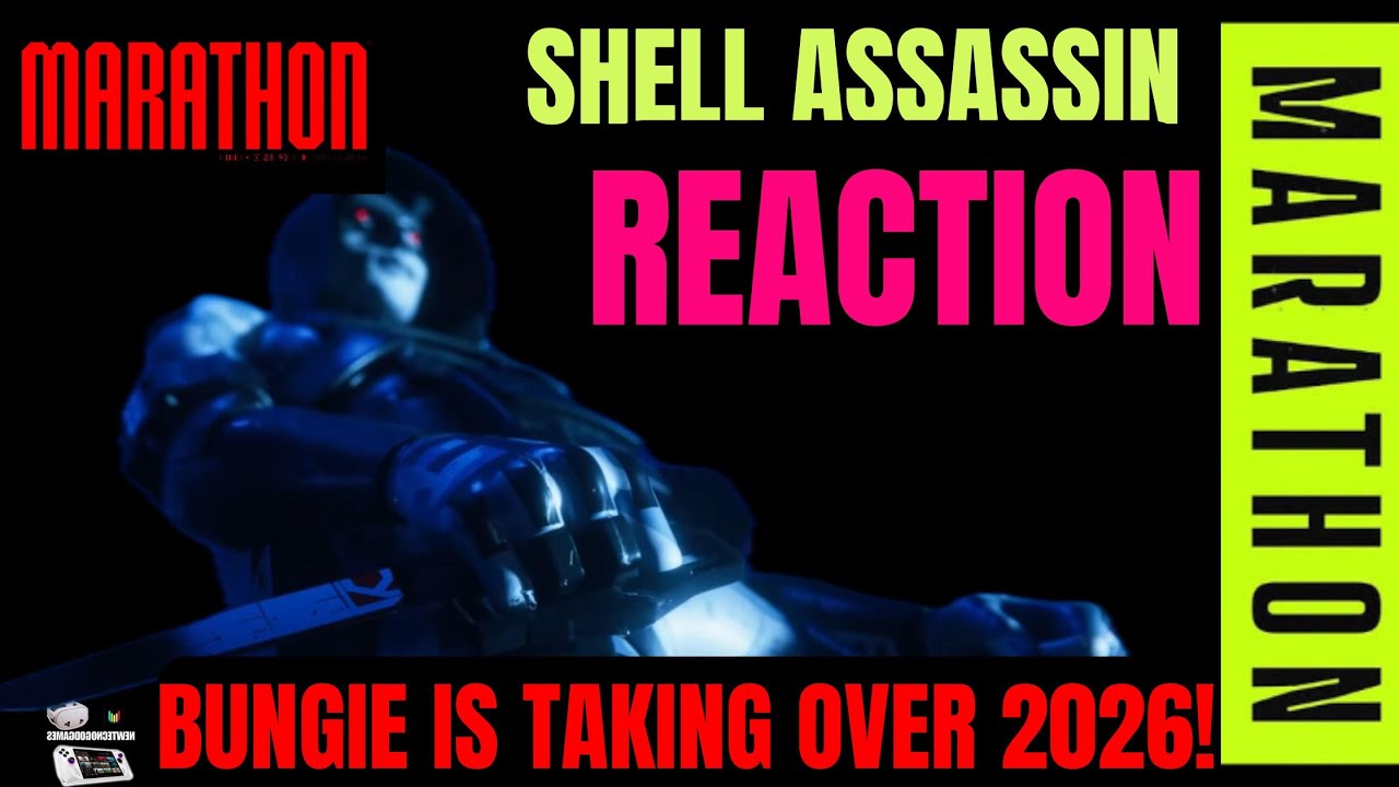 MARATHON BungieUPDATE NEW Stealth Cinematic Trailer Assassin Shell Analysis TWITTER WALLPAPER!