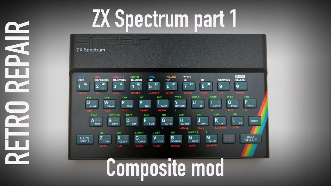 Модификация композитного видео для ZX Spectrum