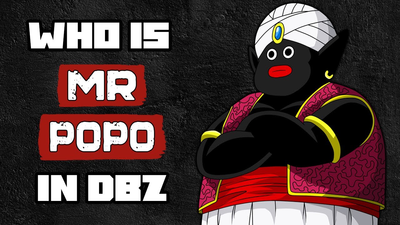 Who is Mr Popo in Dragon Ball Z?