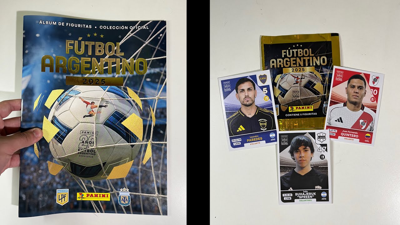 ¡PRIMICIA! ¡NUEVO ALBUM FUTBOL ARGENTINO 2025 DE PANINI! ¡ABRIMOS 20 SOBRES Y REVIEW DEL ALBUM! ✅🔥