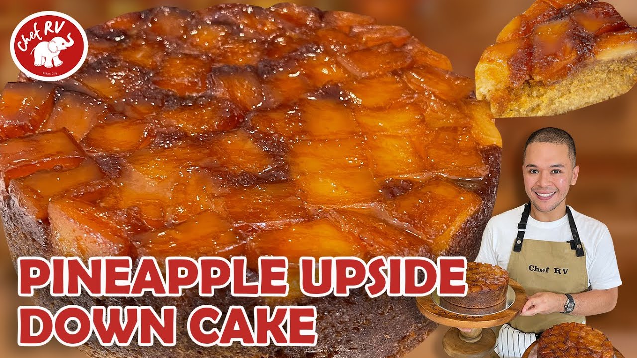 PINEAPPLE UPSIDE DOWN CAKE! LEVEL UP DESSERT USING PIÑA! SUPER DALI & AFFORDABLE RECIPE!