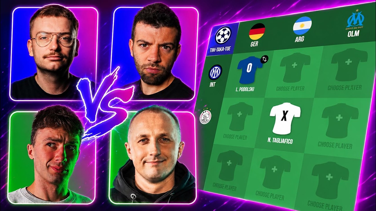 WIELKI TURNIEJ w K&Oacute;ŁKO i KRZYŻYK! KRADZIEŻE i PRESJA CZASU! CR7 tam GRAŁ? PACZUL, ROKI i PIŁKARZYKI!