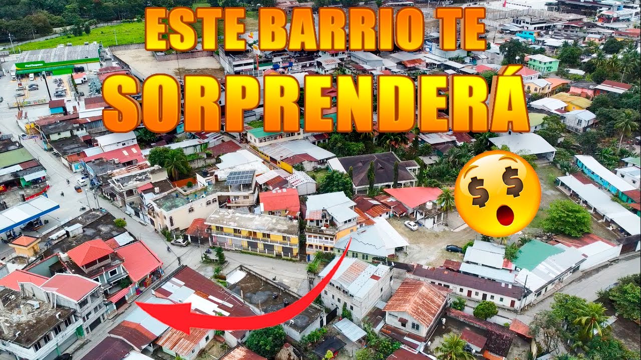 Así es el BARRIO con mas Economía en/ Izabal Guatemala
