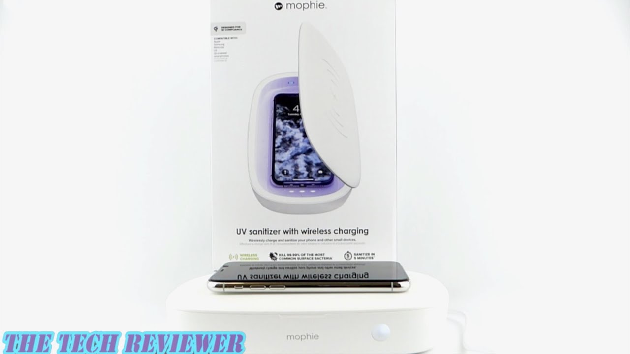 Kills germs AND charges your phone? Check out the mophie UV sanitizer with wireless charging!