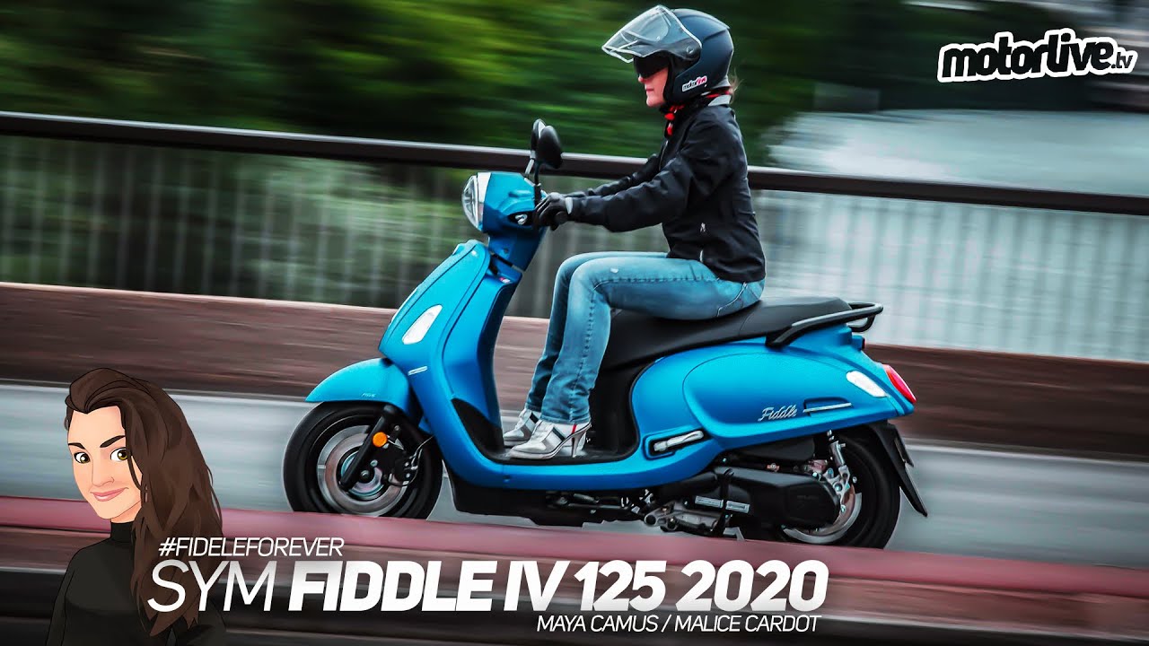 SYM FIDDLE IV 125 | ESSAI MOTORLIVE