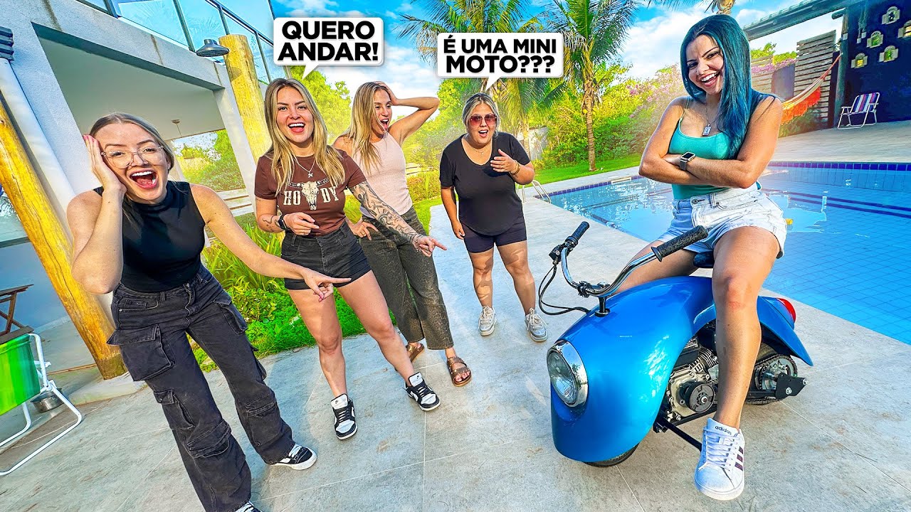 REAÇÃO DAS BOIADEIRAS AO VER MINHA FUSCONETA