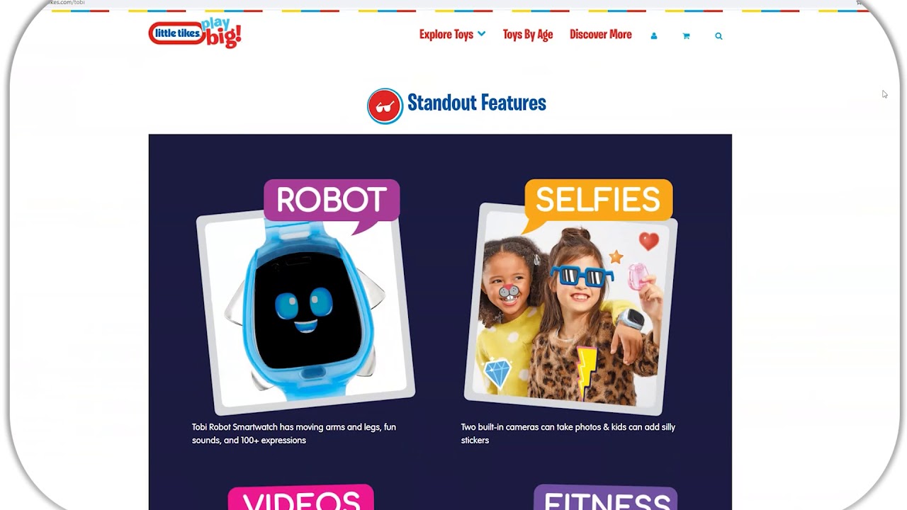 Tobi&trade; Robot Smartwatch | Firmware Update
