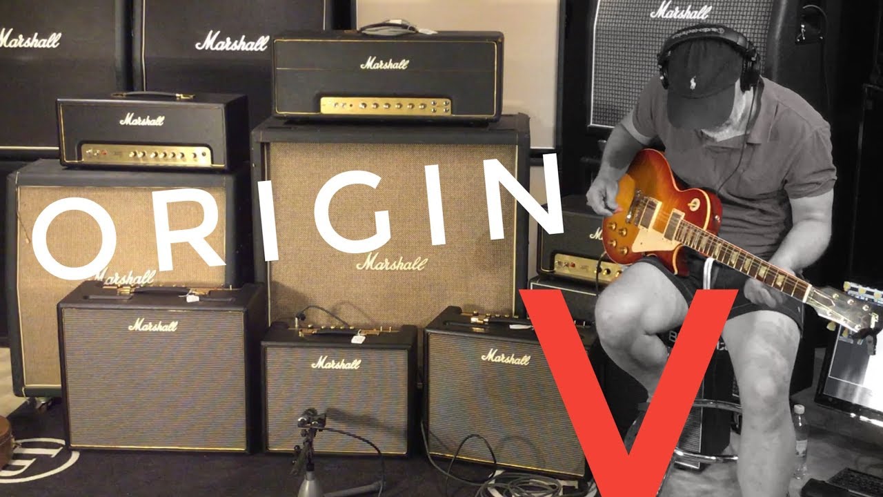 Marshall Origin 5 - Tweed à la Marshall