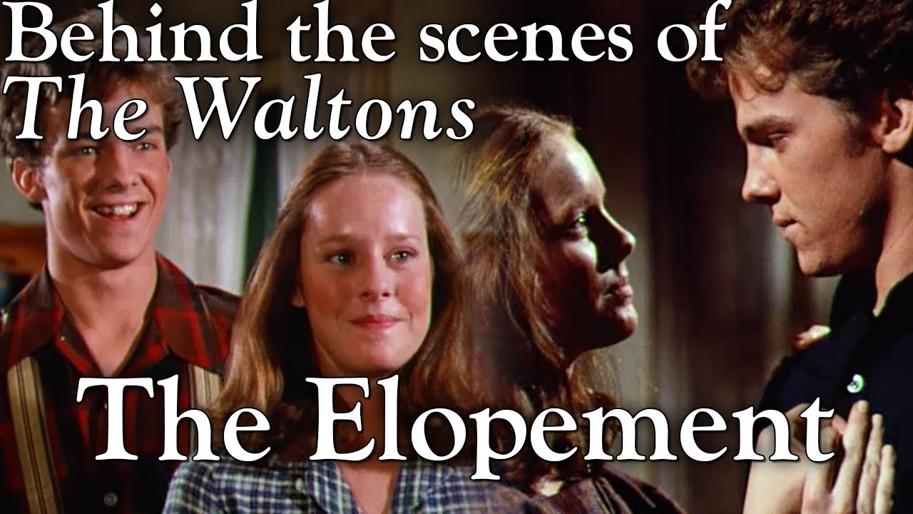 The Waltons - The Elopement episode  - behind the scenes with Judy Norton