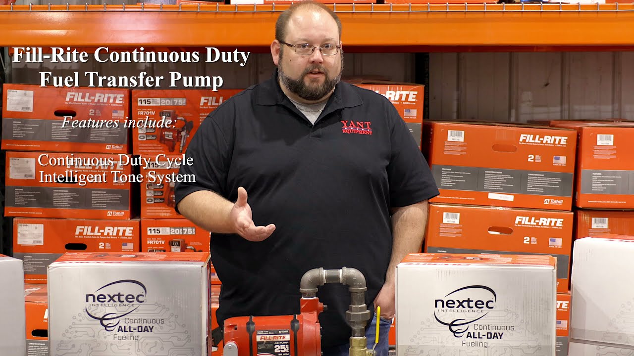 New Fill-Rite Continuous Duty Fuel Transfer Pump available at Yant Equipment