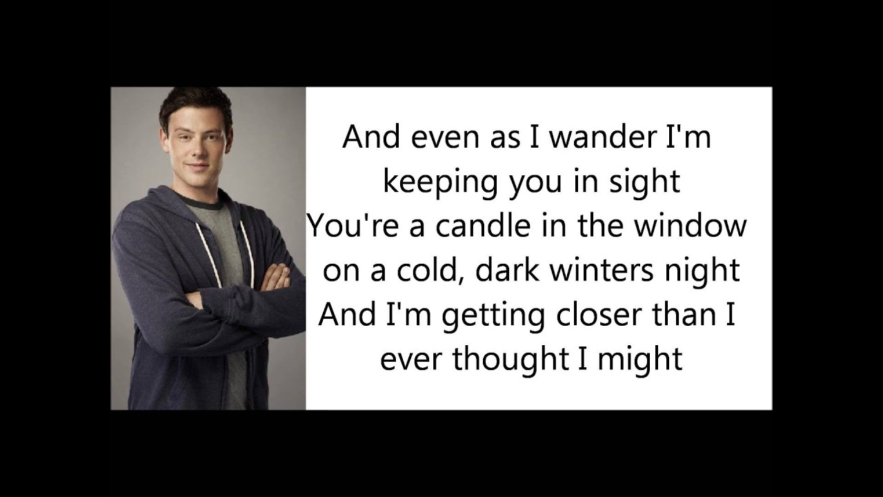Glee- Can't fight this Feeling