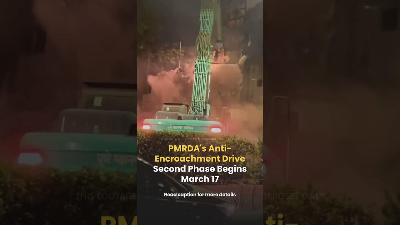 PMRDA&rsquo;s Anti-Encroachment Drive Phase 2 Starts March 17 | SaudaGhar #pune #shorts