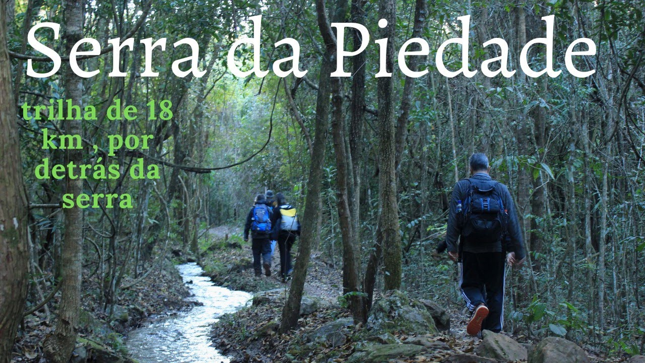 Serra da Piedade. Caet&eacute; MG- subida pela trilha de 18km