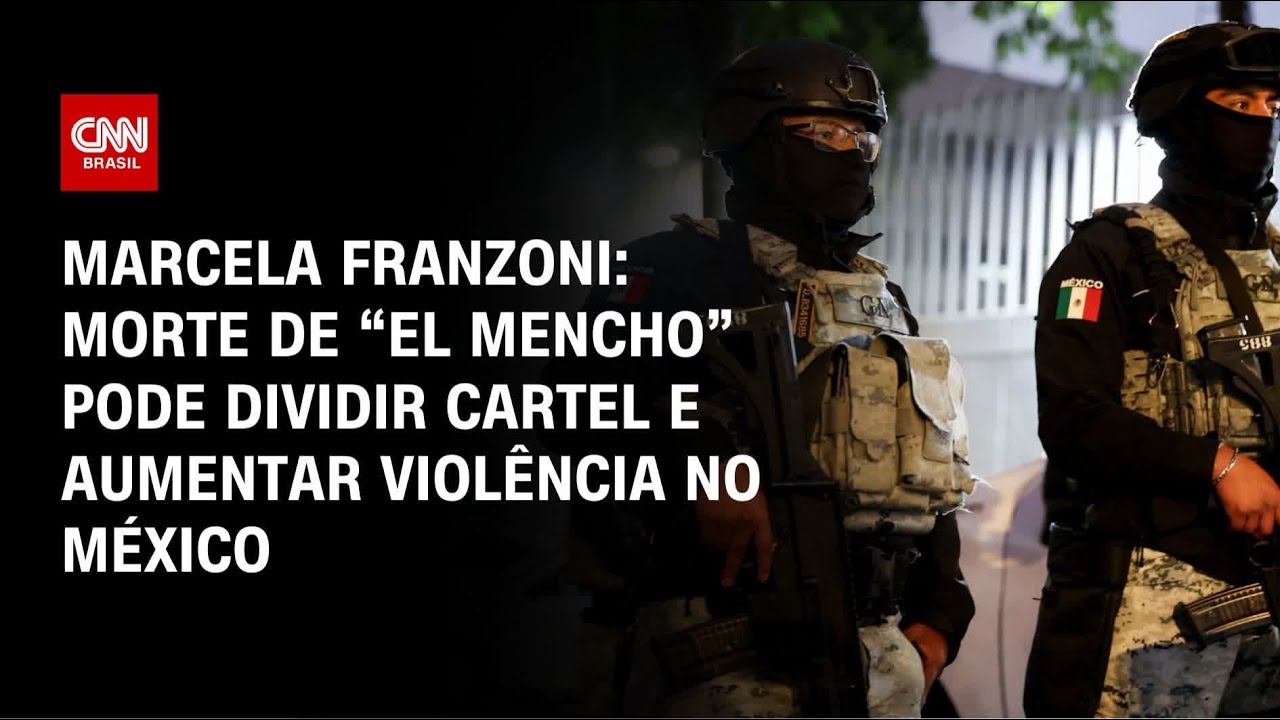 Morte de “El Mencho” pode dividir cartel e aumentar violência no México, diz especialista | CNN 360º