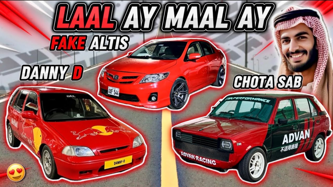 Laal Ay Maal Ay !!! We Painted All Our Cars Red 🔥 Julay Lal Gang 😍 TEAM-4K