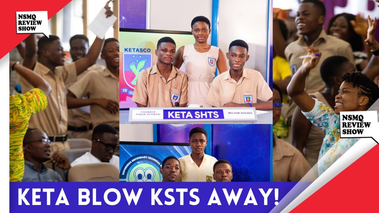 KETA SHTS SETS RECORD WITH 70PTS AND 4/4 RIDDLES AGAINST KSTS | NSMQ 2023