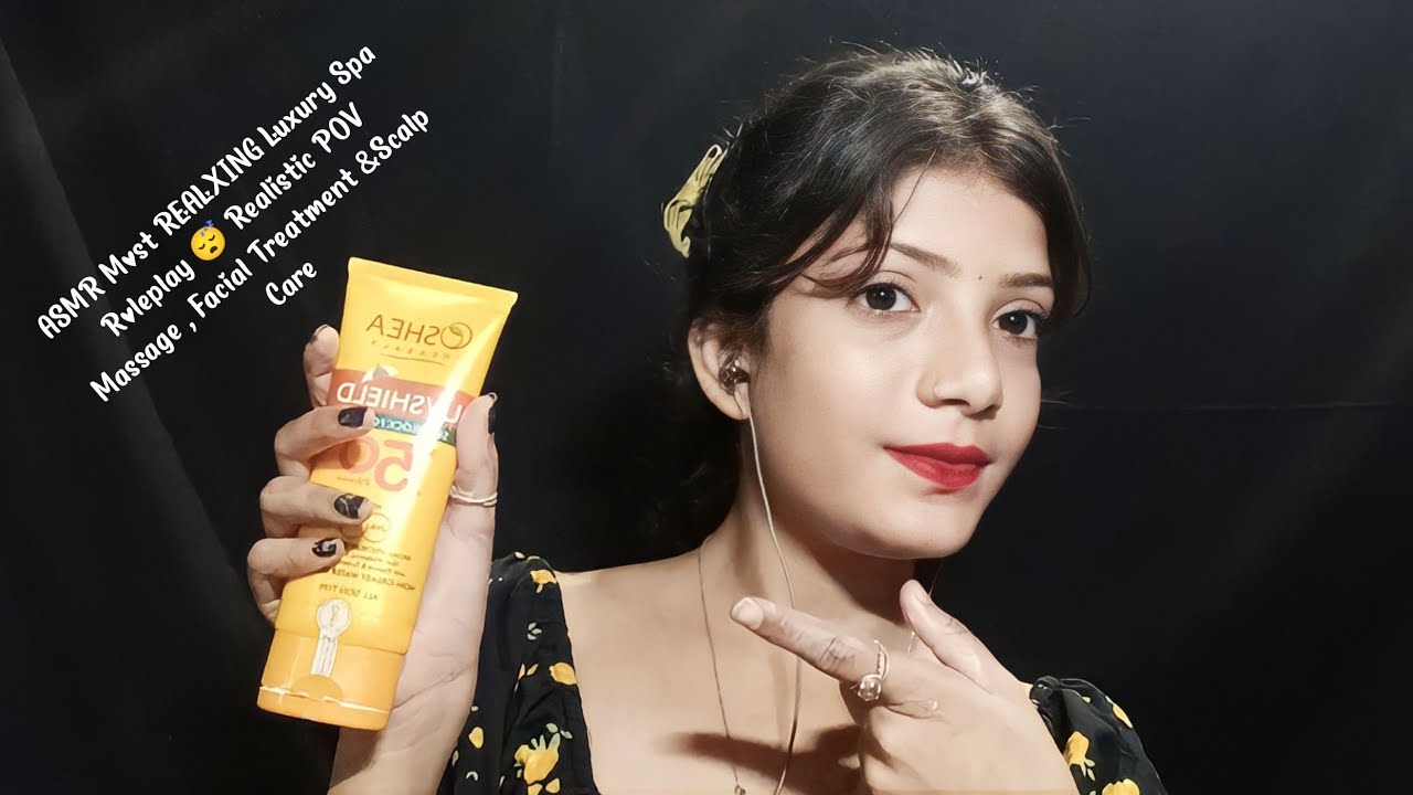 ASMR Most REALXING Luxury Spa Roleplay 😴 Realistic POV Massage , Facial Treatment &Scalp Care