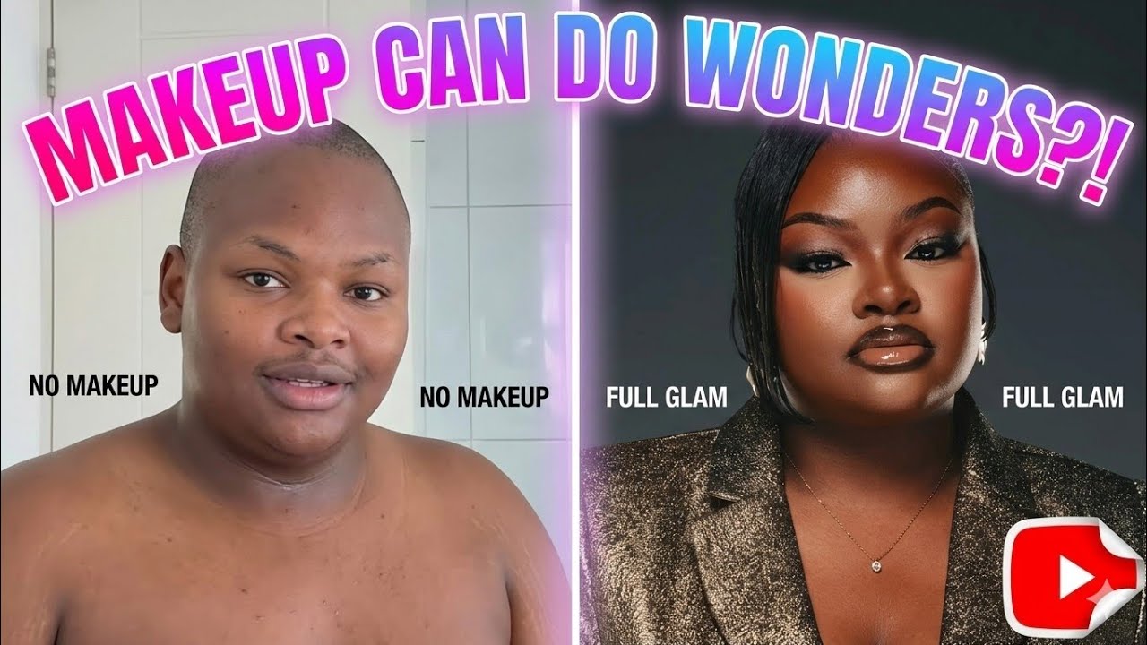 Fans Shocked! Grace Mondlana’s No-Makeup vs Glam Look Breaks the Internet😱😱😂😂