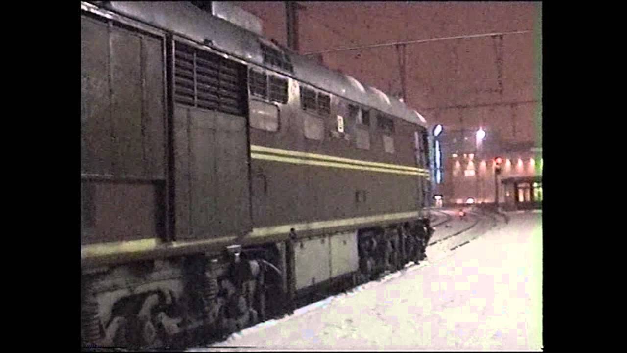 [LDZ] Pēdējais vilciens Rīga - Viļņa 14/01/2004
