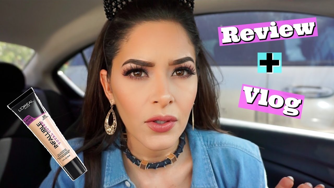 L'Oreal Infallible Total Cover 24hrs Foundation | Reseña y Vlog | Yanira Giselle