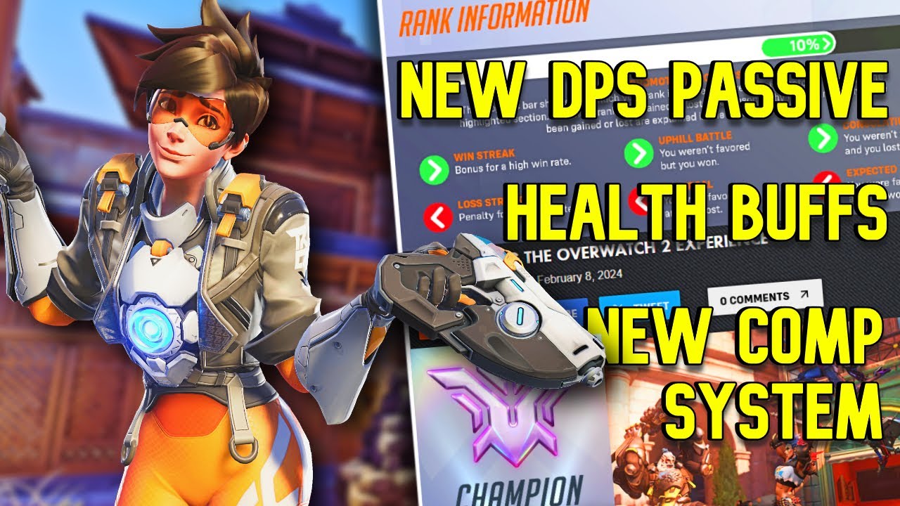 NEW DPS PASSIVE & MORE HEALTH! SEASON 9 Gameplay and Competitive Changes (Overwatch 2)