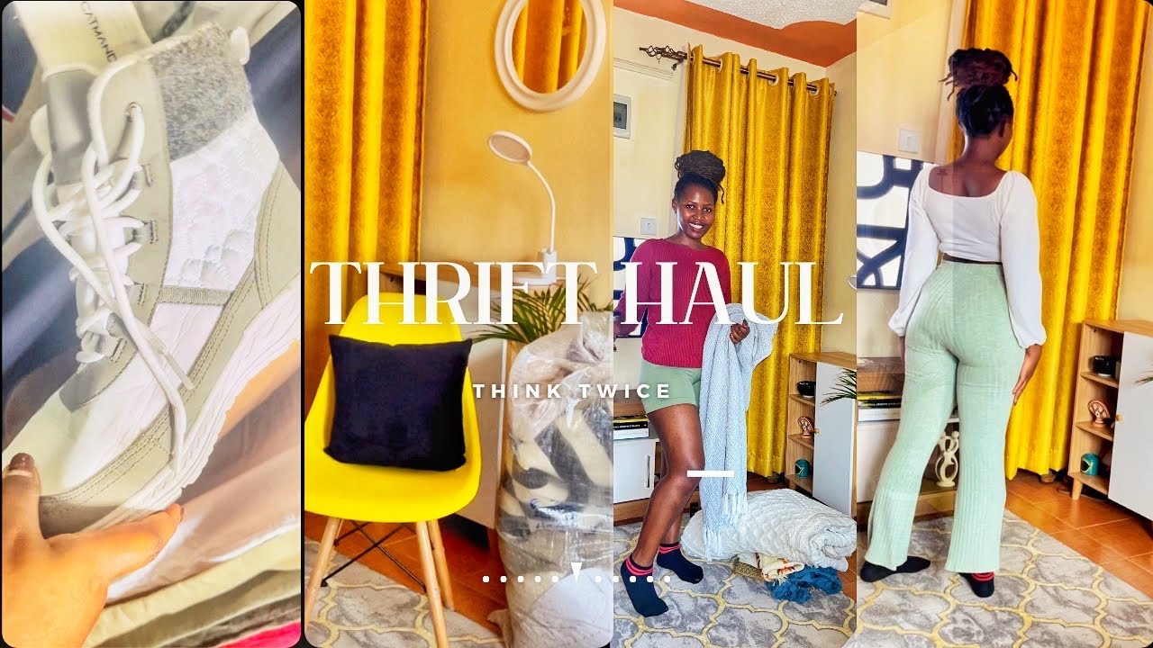 THRIFT HAUL||THINK TWICE BEDDINGS|OUTFIT TRY ON| UPDATING MY BEDSITTER|COFFEE DATE| BIRTHDAY MONTH❤️