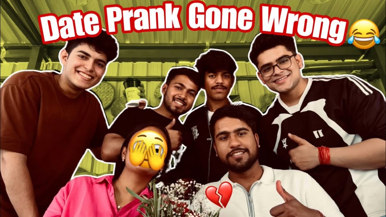 DATE PRANK GONE WRONG😂 | DOST KO LADKI KE SATH PAKAD LIYA🤡 | @Aryan chayal vlogs