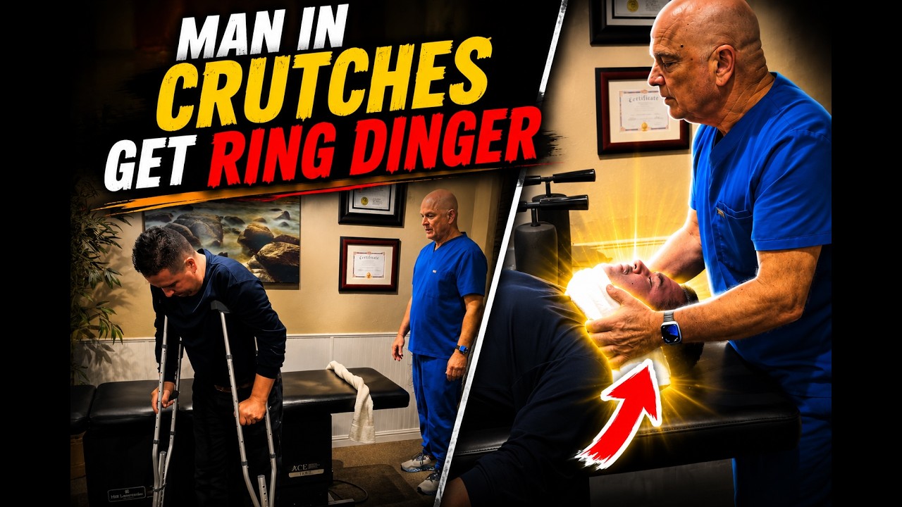 Man On Crutches Wants the Ring Dinger® To Help Him Walk Again