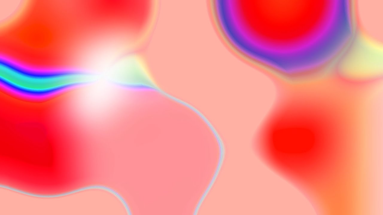 Peach and Pink Rainbow Gradient Background || 1 Hour Looped HD