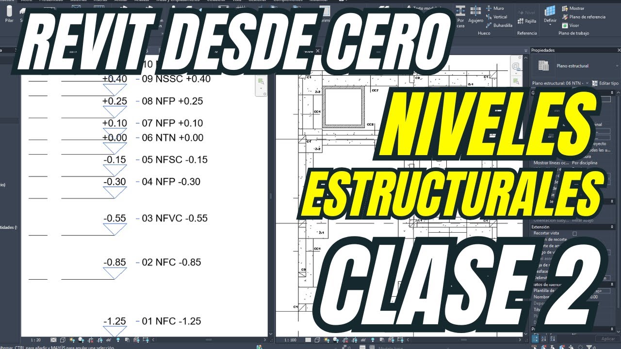 Revit desde cero | Clase 2: Cómo crear niveles en Revit (Paso a paso)