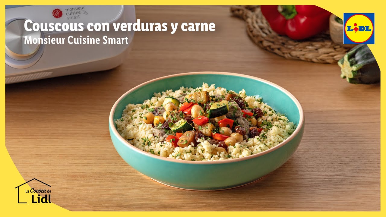 Couscous con verduras y carne | Recetas con Monsieur Cuisine Smart | Lidl Espa&ntilde;a